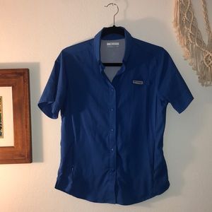 NWOT!! Columbia PFG Omni-Shade button down shirt.